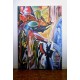 quadro abstrato releitura de Jorge Guinle por 110x160 COD 472